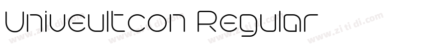 Univeultcon Regular字体转换 Univeultcon Regular字体转换